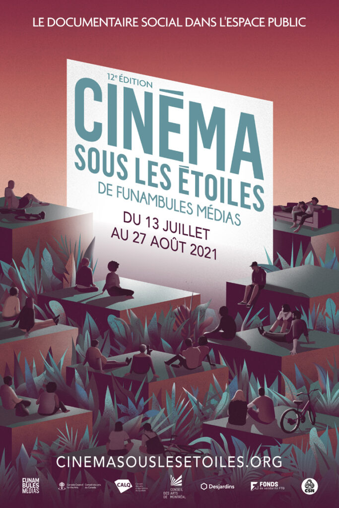 poster CSE21 Cinéma sous les étoiles 2021